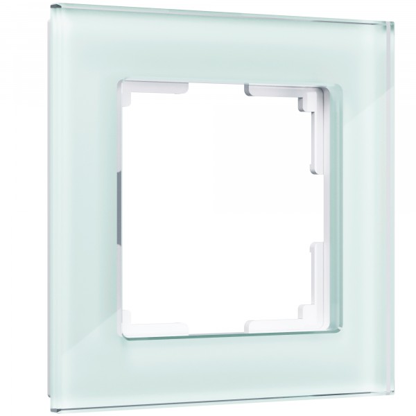 Рамка на 1 пост Werkel WL01-Frame-01 Favorit (натуральное стекло) - купить в Уфе