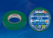 Изолента Uniel UIT-135P 20/15/01 GRN - купить в Уфе