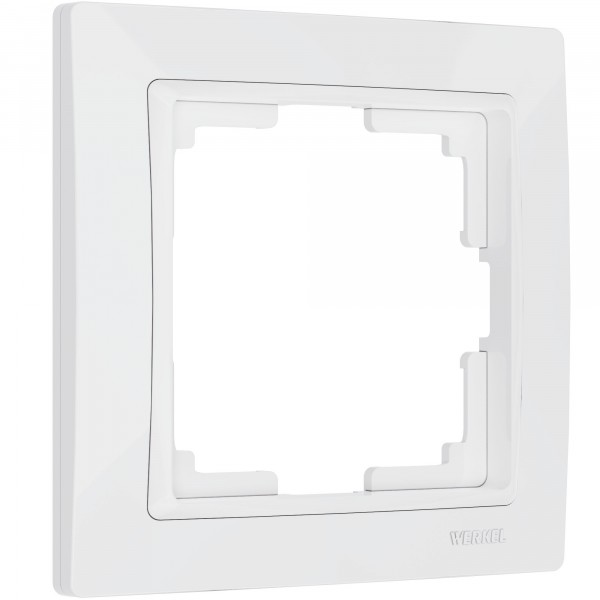 Рамка на 1 пост Werkel WL03-Frame-01 Snabb Basic (белый) - купить в Уфе