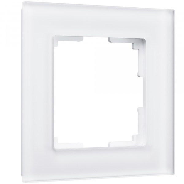 Рамка на 1 пост Werkel WL01-Frame-01 Favorit (белый матовый) - купить в Уфе