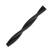 Витой ретро кабель для внешней проводки Werkel Retro 2х2,5мм черный - купить в Уфе