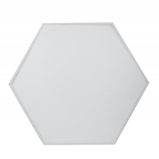Светильник светодиодный Geometria ЭРА Hexagon SPO-122-W-40K-066 66Вт 4000К 4800Лм IP40 800*800*80 белый подвесной