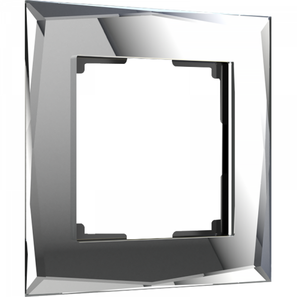 Рамка на 1 пост Werkel WL08-Frame-01 Diamant Зеркальные - купить в Уфе